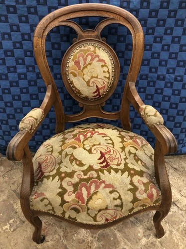 Beau ancien fauteuil - et,