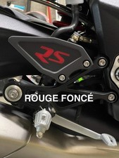 Protection Cheville Platine Repose Pieds Street Triple 765 RS Lettrage Coloré