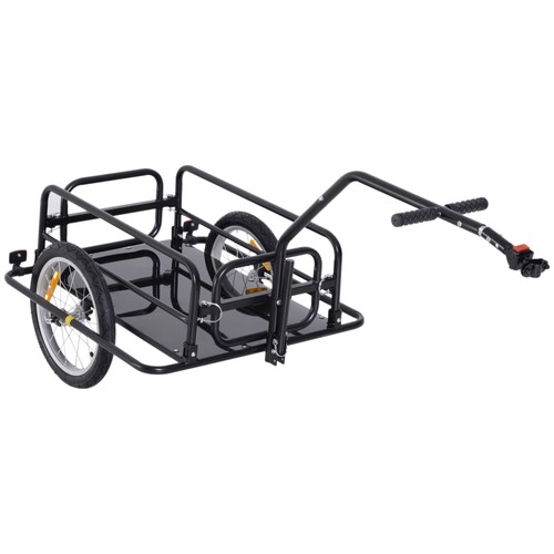 Homcom remorque vélo - remorque,
