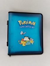 Pokémon 1998 Wizard Nintendo Classeur Cartes Valise Malette Rangement Zip Carte