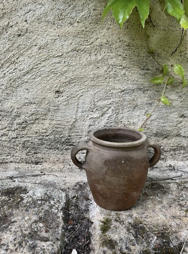 Ancien pot grès - en,