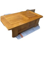 table basse chêne massif