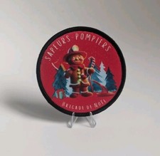 écusson à scratch, sapeurs