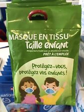 masque tissu Enfant lavable 50 Fois Homologué AFNOR