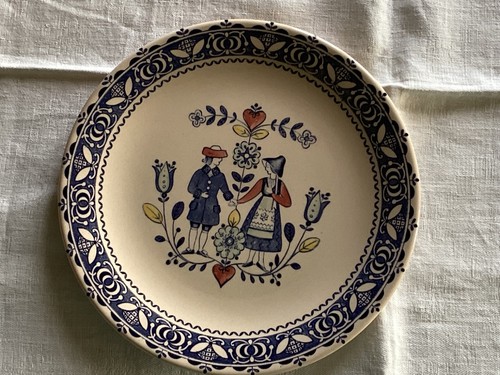 Assiette plate anglaise - plate,
