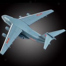 Modèle d'avion rétro moulé sous pression en alliage 1/260  avec socle