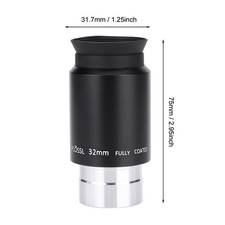 Astronomy Telescope Lens Eyepiece Plossl 32mm With 1.25 Filter Thread NEW
