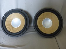 BST PF81 speaker 2 Haut parleurs woofer grave bon etat stereo hifi vintage