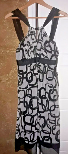 Robe morgan t40 noir blanc - robe,