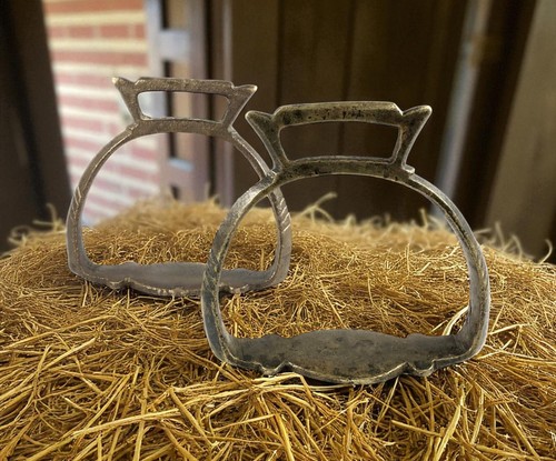 Cheval étriers laiton vintage - Étriers,