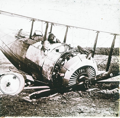 Somme avion abattu stéréo - avion,
