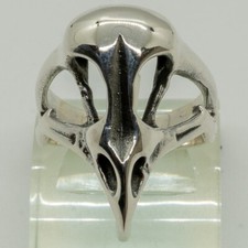 Odin Corbeau Crâne 925 Bague