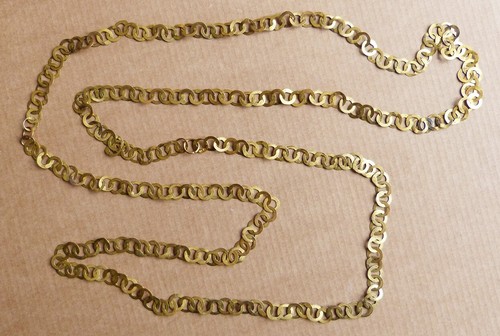 Sautoir chaine collier métal - sautoir,