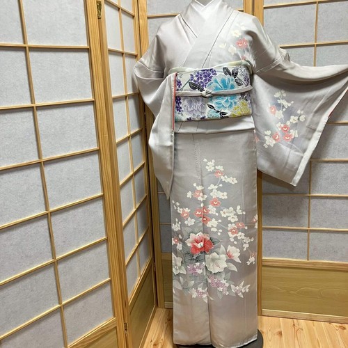 7493 kimono japonais - japonais, vintage