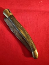 Ancien Couteau Laguiole St Joanis 1 Lame collection