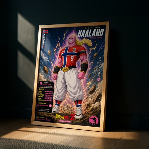 Erling haaland dragon ball - erling, z