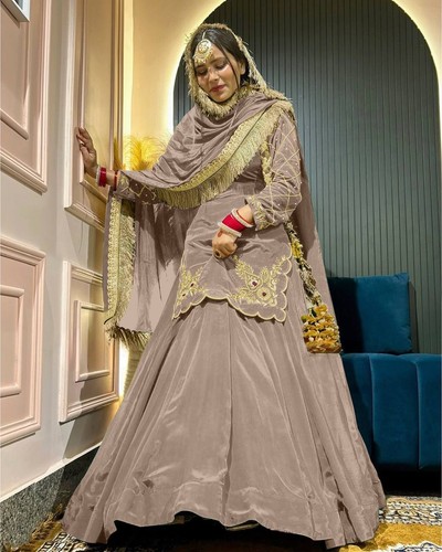 Lehenga haut indien créateur - indien,