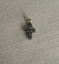 Pendentif Croix Et Strass De