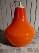 Suspension vintage en opaline