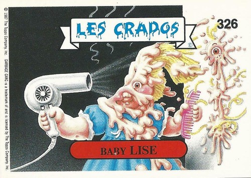 Carte les crados baby - -, lise