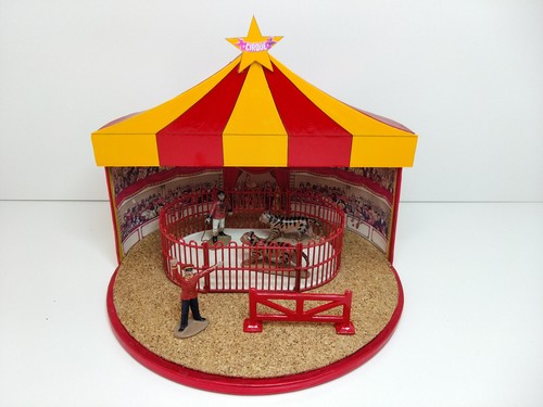 Diorama cirque chapiteau - -,