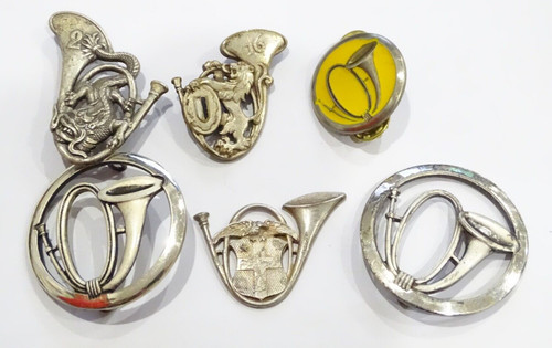Lot insignes chasseurs - d'insignes, /