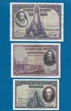 2) Espagne / Spain 3 x Billets