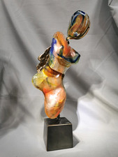 Sculpture Bronze et Pate de