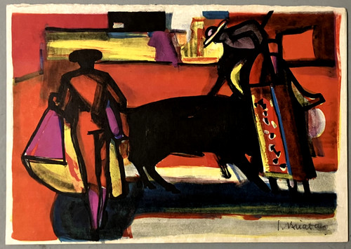 Georges briata lithographie - briata,