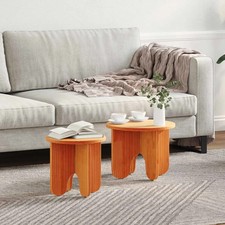 Table basse 2 pcs Bois de pin