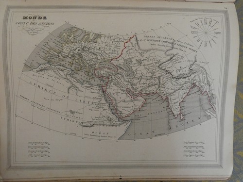 Carte issue atlas geographie
