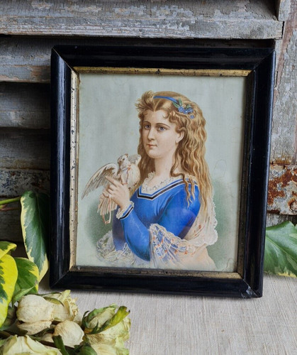 Ancienne lithographie sous - ancienne,