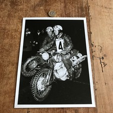 photographie ancienne moto