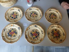 lot n°4 /  lot de 6 assiettes