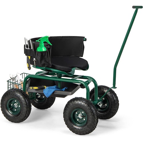 Chariot jardin avec siège - jardin,