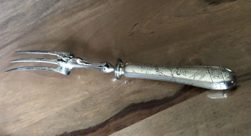 Fourchette gigot art nouveau - fourchette,