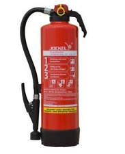 Jockel F6JX 21+ Extincteur À Poudre Rechargeable ABF, 6L, EN3
