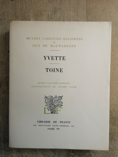 Maupassant yvette toine - maupassant,