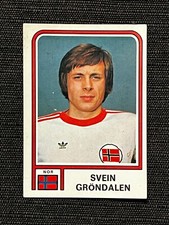 STICKER PANINI WORLD CUP ARGENTINA 78 SVEIN GRONDALEN NORVEGE NORWAY # 372