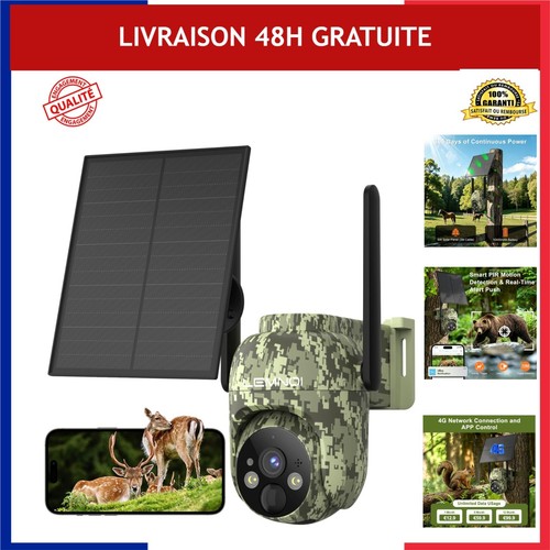 Caméra solaire extérieur - solaire,
