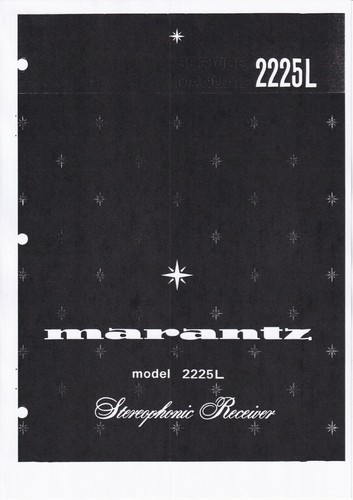 Service manual for - , marantz