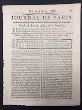 Automate 1789 Cerf Mécanique Cabriolet mécanique Cirque Palais Royal Louis XVI