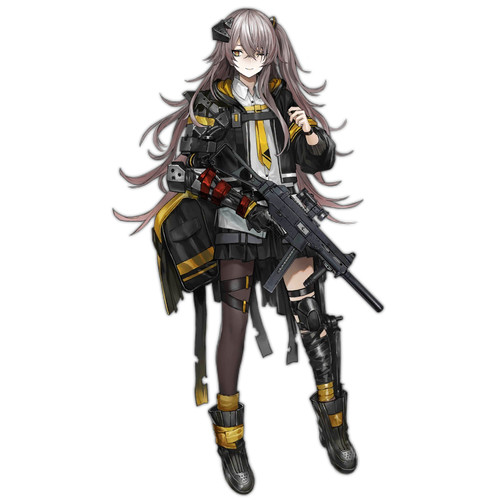 Ump45 digimind girls frontline - digimind,