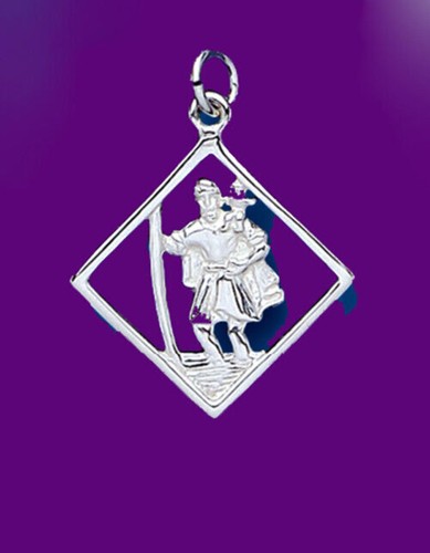 Pendentif christophe en - st,