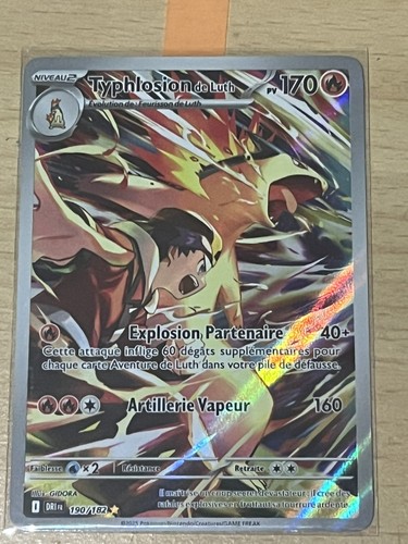 Carte pokemon typhlosion - carte,