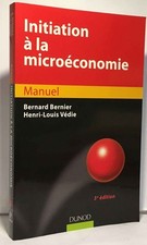 Initiation à la microéconomie - 3ème édition | Comme neuf