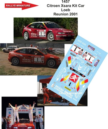 Decals ref 1457 citroen - 1457,