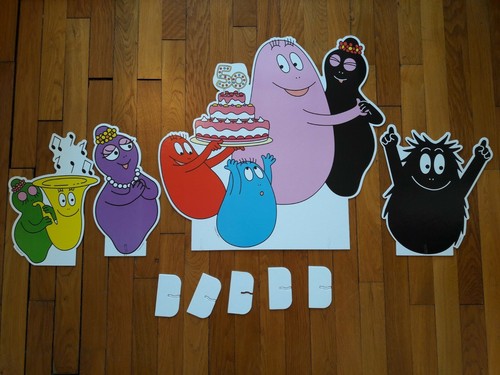 Silhouettes barbapapa - silhouettes,