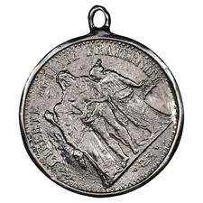 France - pendentif 10 francs Hercule - créateur LAFONT - a étudier (non argent)