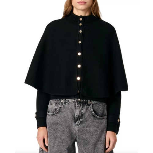 Maje cape effect cardigan - maje,